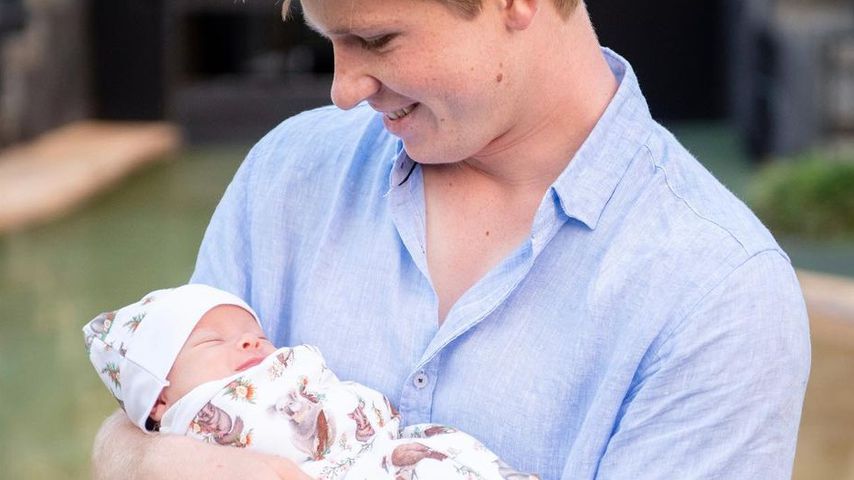 Robert Irwin mit seiner Nichte Grace Warrior Irwin Powell