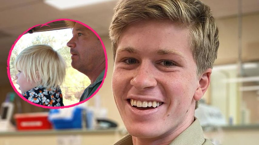 Emotional: Robert Irwin zollt Papa Steve niedlichen Tribut