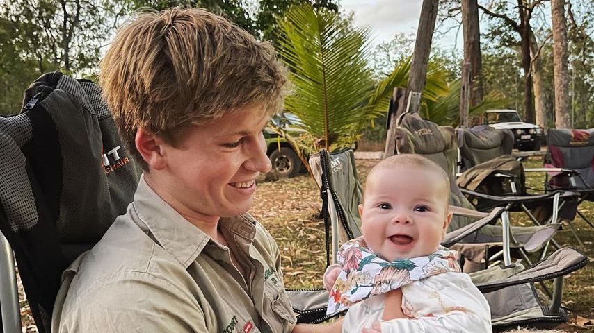 Robert Irwin und seine Nichte Grace Warrior