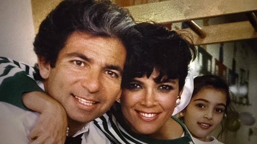 Kim Kardashian teilt seltenes Foto mit verstorbenem Vater