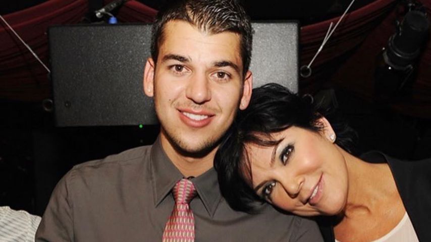 Robert Kardashian und seine Mutter Kris Jenner
