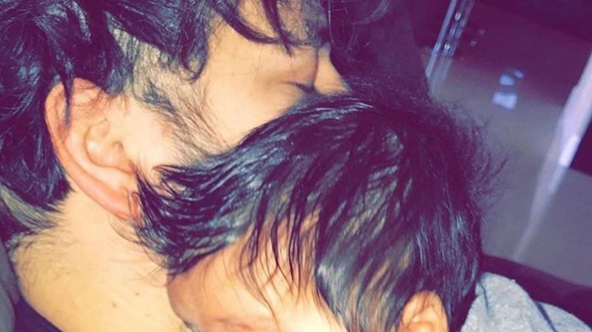 Robert Kardashian und seine Tochter Dream Renée