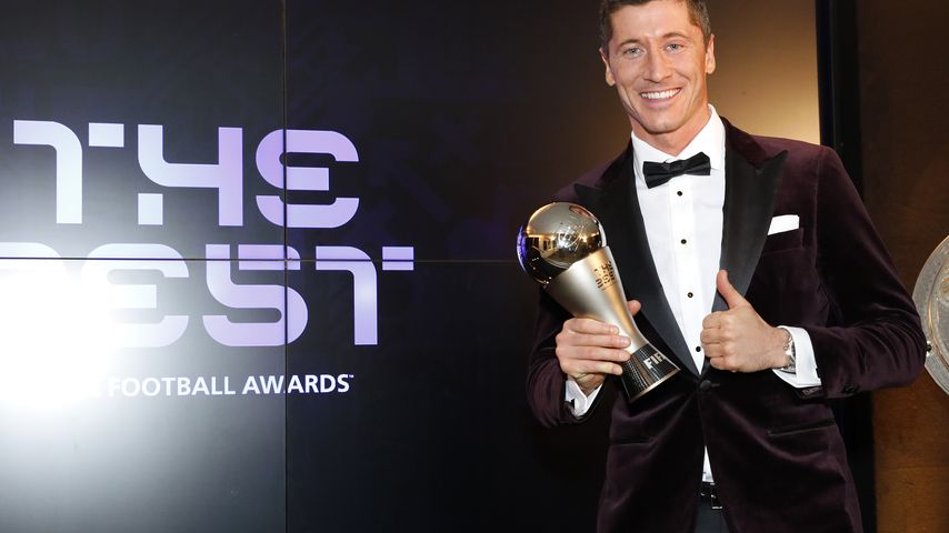 Robert Lewandowski bei den The Best FIFA Football Awards in München im Dezember 2020