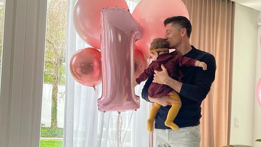 "Zeit fliegt": Robert Lewandowskis kleine Laura wird eins
