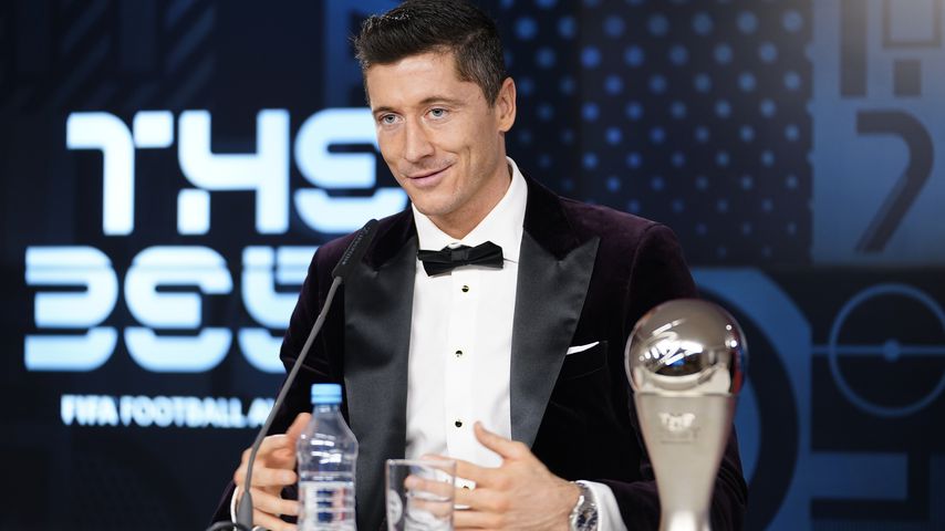 Robert Lewandowski bei den The Best FIFA Football Awards in München im Dezember 2020