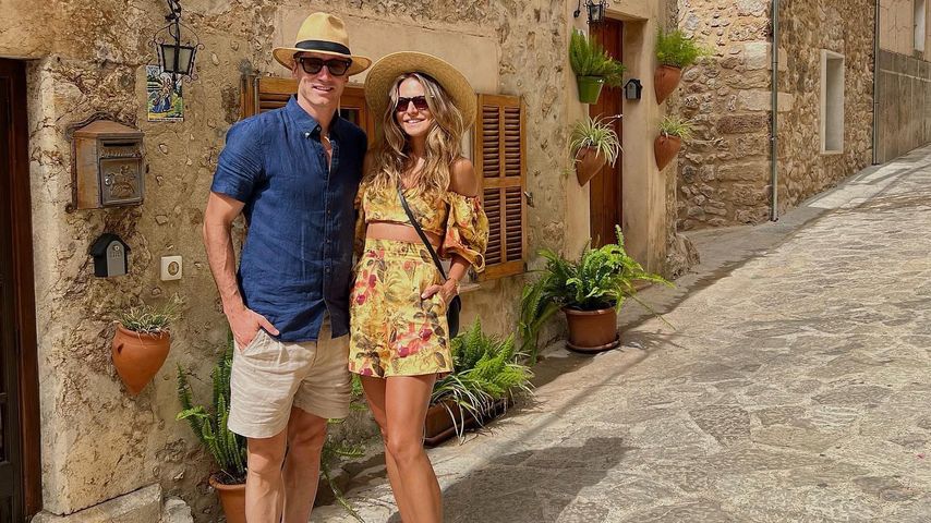Robert Lewandowski und Anna Lewandowska auf Mallorca im Juni 2022