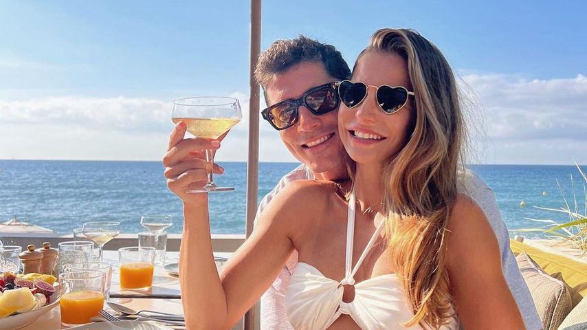 Robert Lewandowski und Anna Lewandowska im September 2022