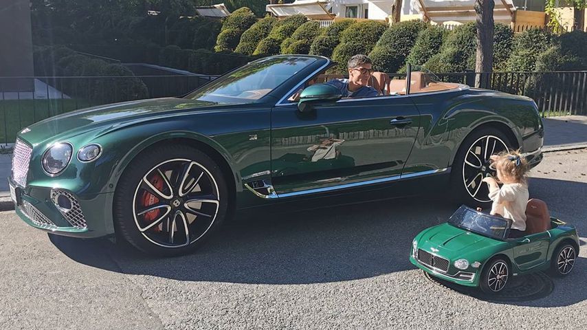 Wie süß: Robert Lewandowski und Tochter im Auto-Partnerlook
