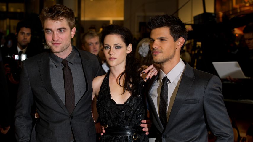 Robert Pattinson, Kristen Stewart und Taylor Lautner in 2011