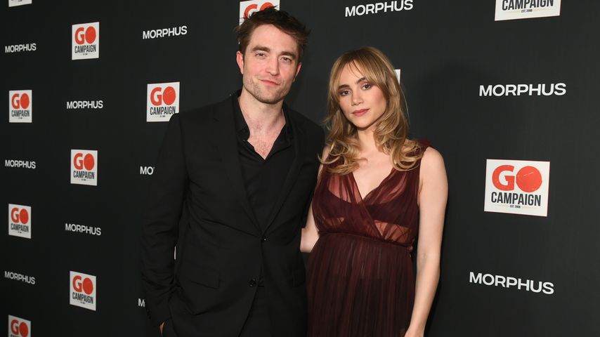 Robert Pattinson und Suki Waterhouse im Oktober 2023