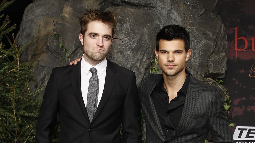 Robert Pattinson und Taylor Lautner in Berlin
