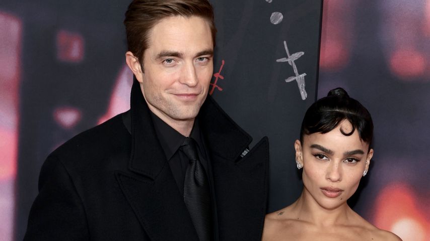 Robert Pattinson und Zoe Kravitz bei der Premiere von "The Batman"