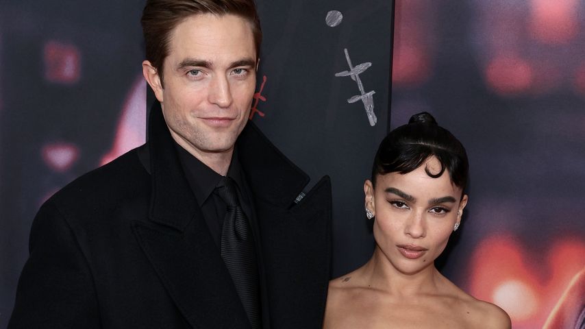 Robert Pattinson und Zoe Kravitz auf der "The Batman"-Premiere in New York