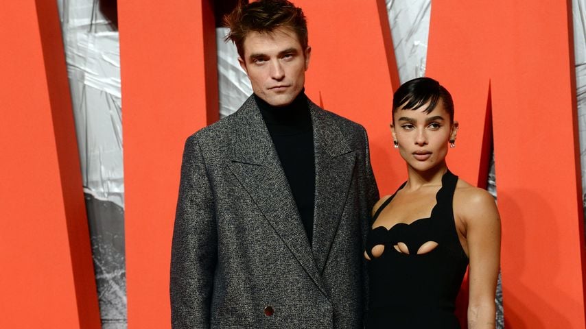 Robert Pattinson und Zoe Kravitz bei der "The Batman"-Premiere in London 2022