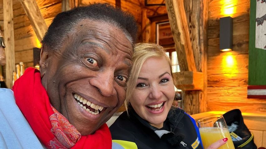 Roberto Blanco mit seiner Frau Luzandra Strassburg