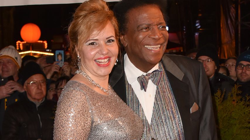 Roberto Blanco und Luzandra Strassburg beim SemperOpernball im Februar 2020