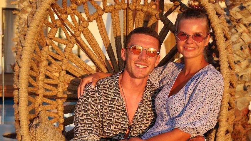 Robin Gosens und seine Partnerin Rabea