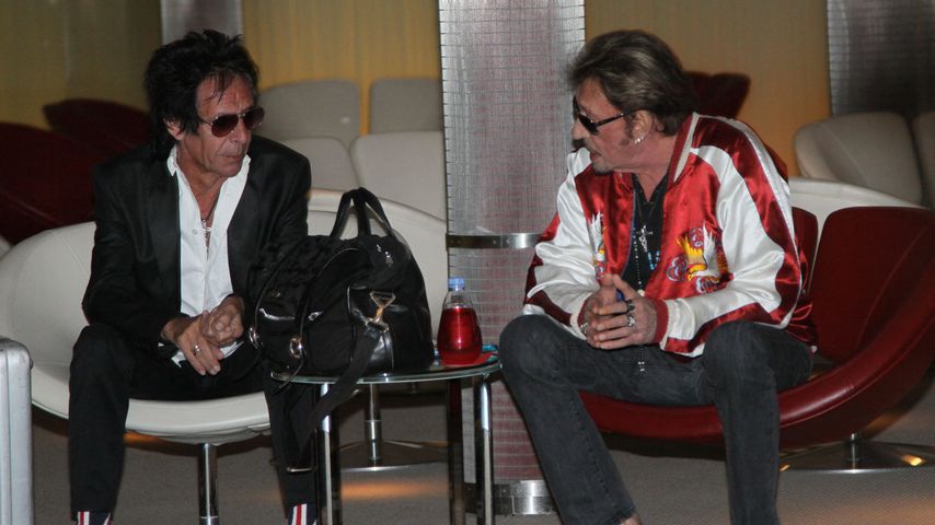 Robin Le Mesurier und Johnny Hallyday