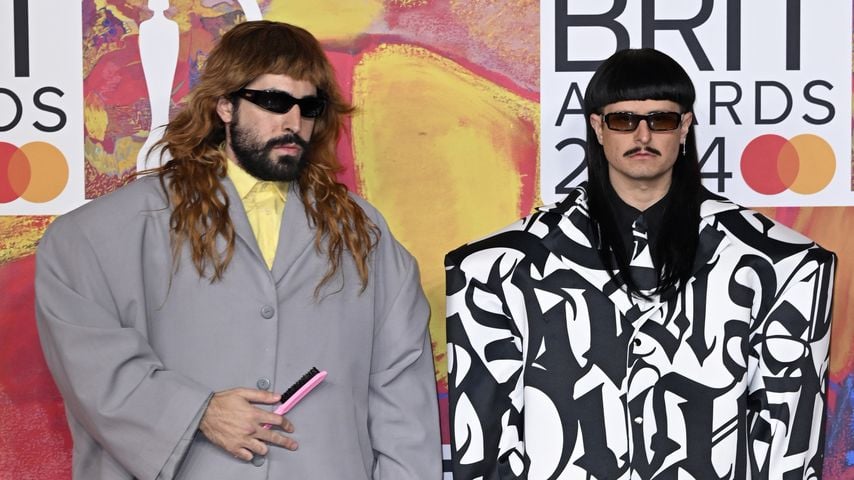 Robin Schulz und Oliver Tree bei den BRIT Awards 2024 in London