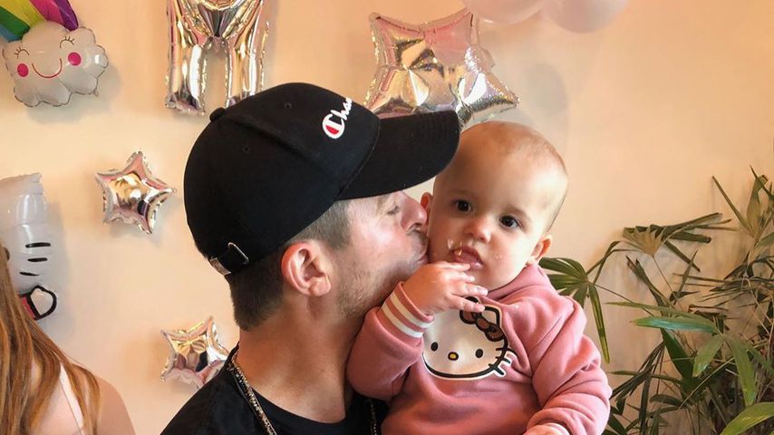 Robin Thicke mit seiner jüngsten Tochter Lola