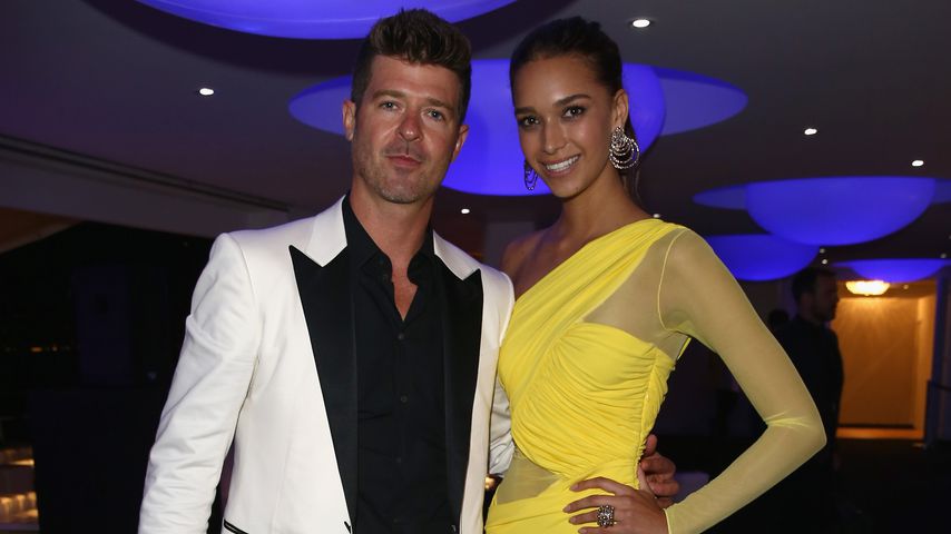 Robin Thicke und April Love Geary