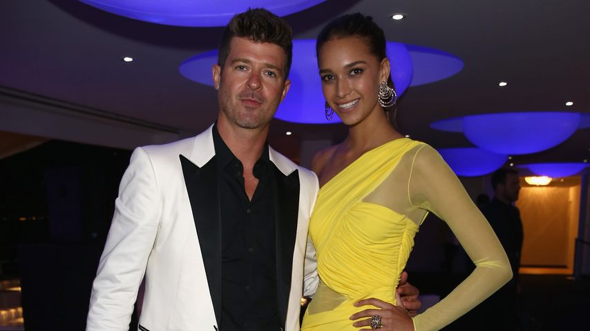 Liebes-Urlaub: Robin Thicke genießt sein Glück mit April