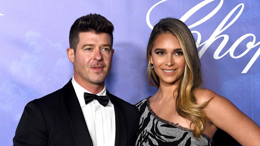 Robin Thicke und April Love Geary im Februar 2020 in Beverly Hills