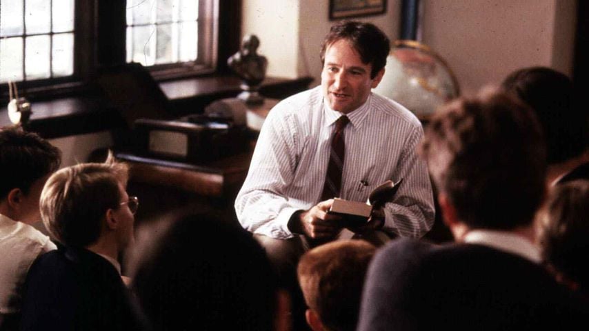 Robin Williams in "Der Club der toten Dichter"