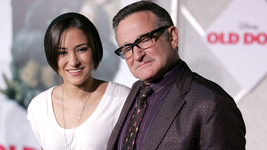 Robin Williams mit seiner Tochter Zelda