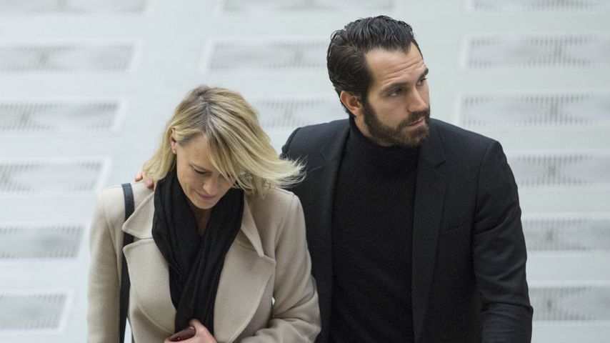 Robin Wright und Clément Giraudet