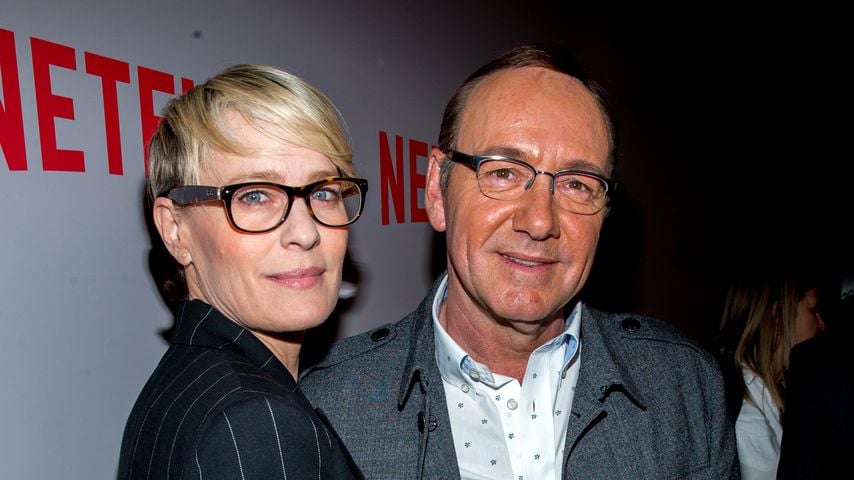 Robin Wright und Kevin Spacey bei einem "House of Cards"-Screening-Event 2015