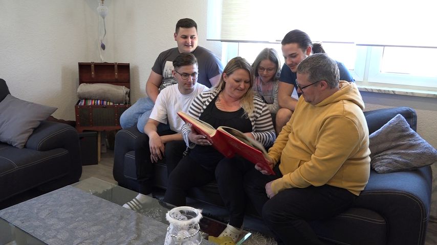 Robins Familie bei "Hier & Jetzt"
