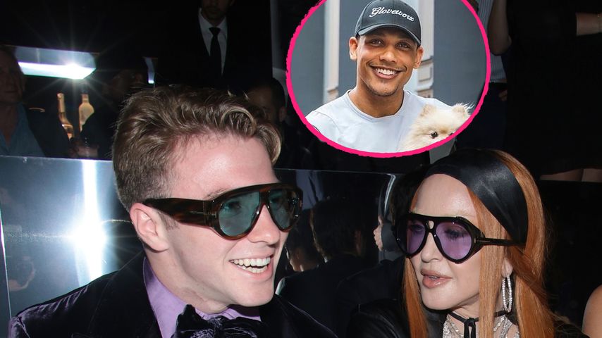 So lernte Rocco Ritchie den Freund von Mama Madonna kennen!