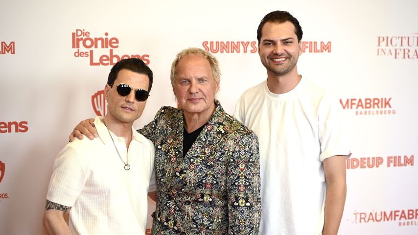 Rocco Stark, Uwe Ochsenknecht und Jimi Blue Ochsenknecht im September 2024