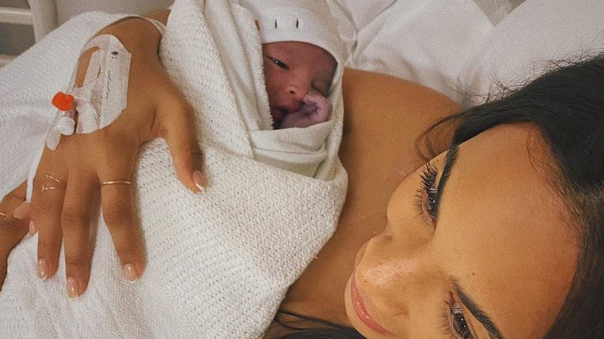 Bye, Schwangerschaftsbrüste: Rochelle Humes' Baby ist da