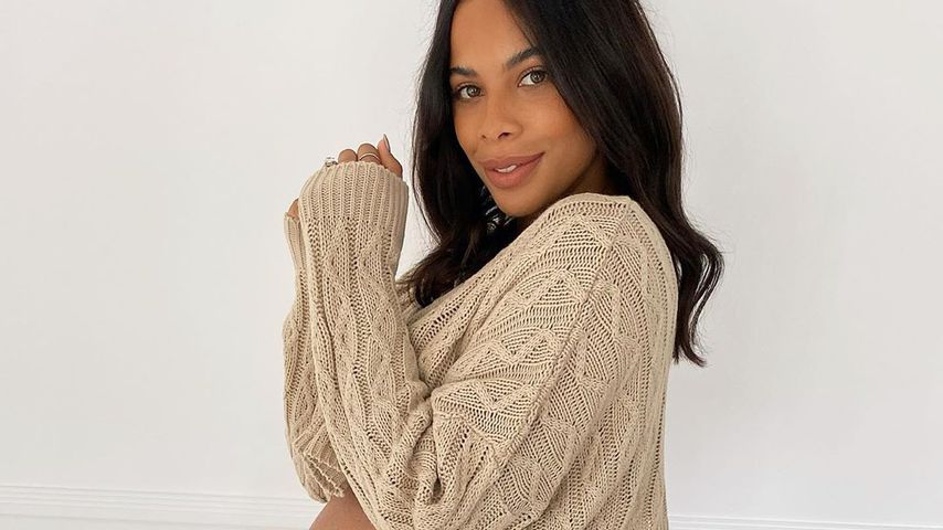 Schwangere Rochelle Humes kann ihr Babyglück kaum erwarten