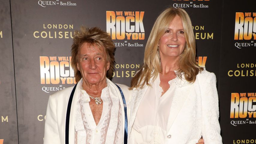 Rod Stewart und Penny Lancaster im Juni 2023