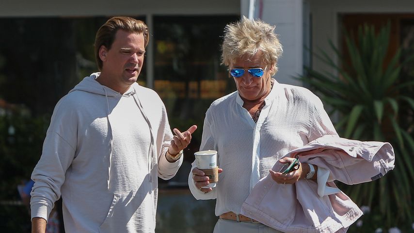 Rod Stewart und sein Sohn Sean