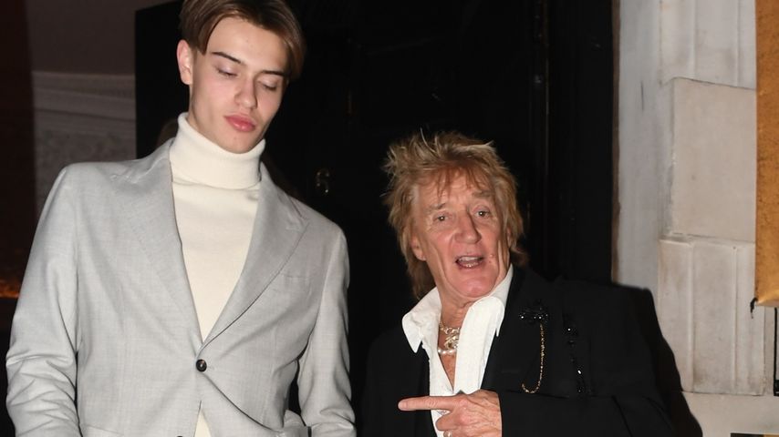 Rod Stewart und sein Sohn Alastair