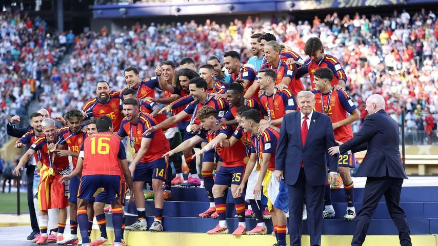 Trump drängt sich spanischer Mannschaft nach WM-Sieg auf