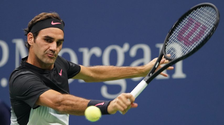 Roger Federer bei den US Open 2017