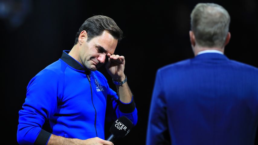 Roger Federer bei seinem letzten Tennis-Match in London