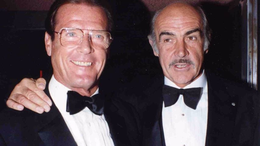 Roger Moore und Sean Connery