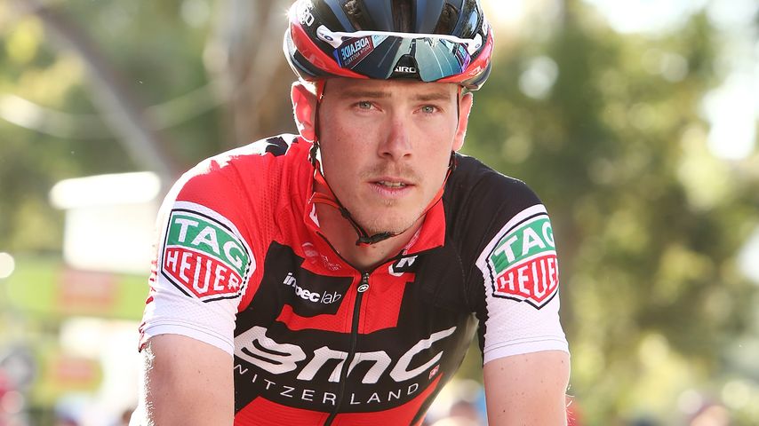 Rohan Dennis bei einem Rennen in Adelaide, Australien, 2017