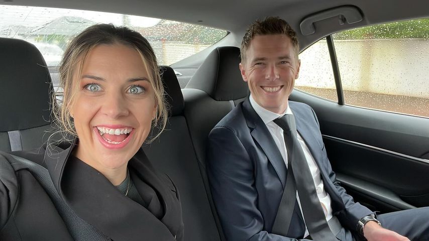 Rohan Dennis (r.) und seine Frau Melissa