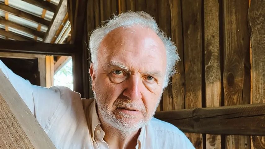 Schauspieler Roland Heitz macht seinen Hatern eine Ansage, Mai 2023.