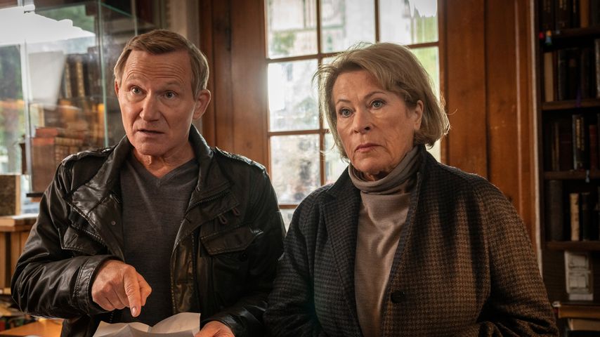 Roland Jankowsky und Ritta Russek in der "Wilsberg"-Folge "Mit allen Wassern gewaschen"