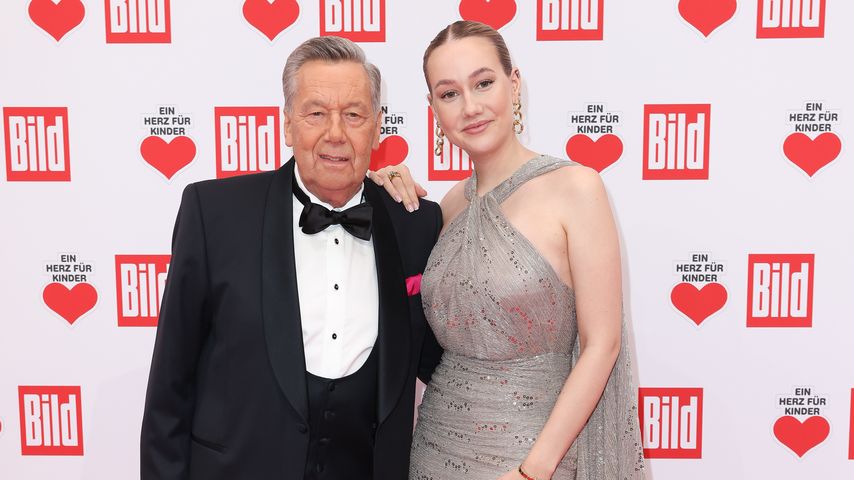 Roland Kaiser und seine Tochter Annalena Keiler, Dezember 2023