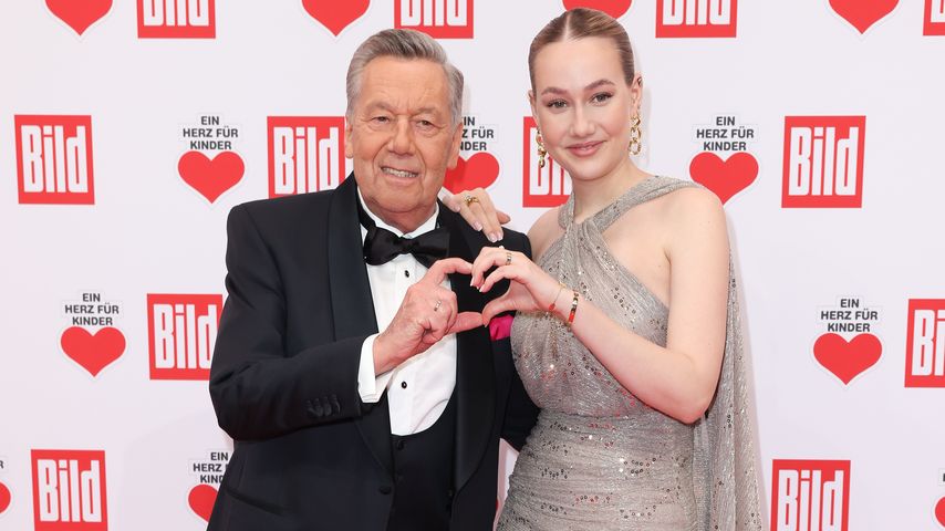 Roland Kaiser und seine Tochter Annalena Keiler, Dezember 2023