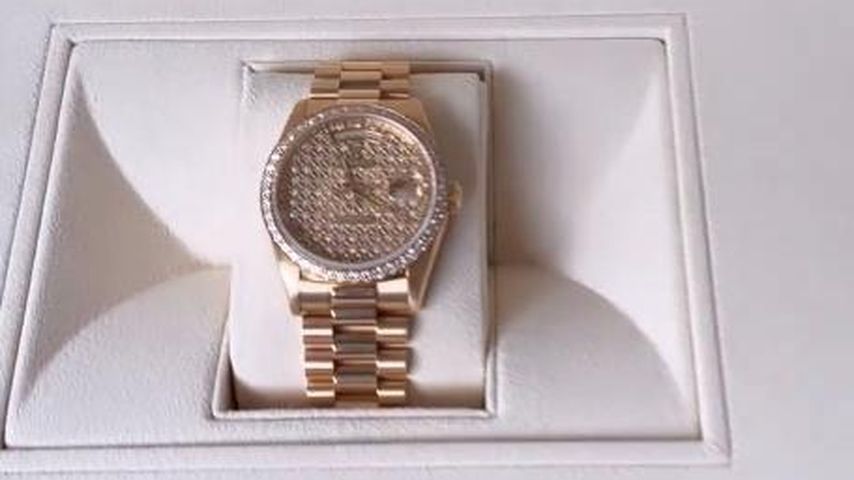 Rolex Uhr von Capital Bra an seine Frau